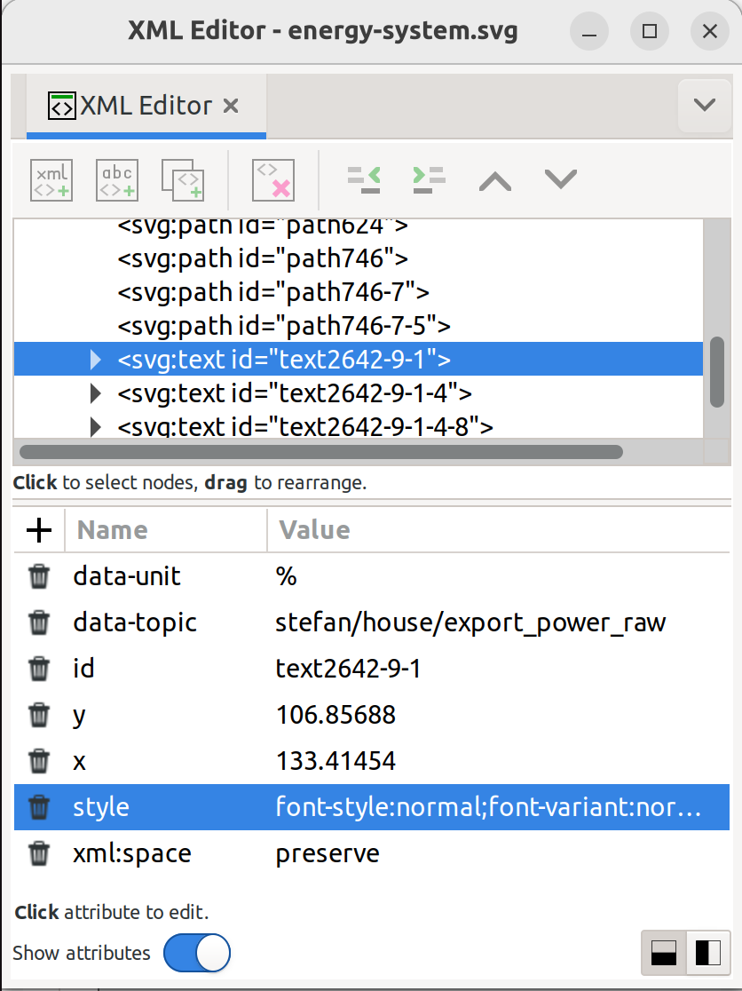 Add data attributes