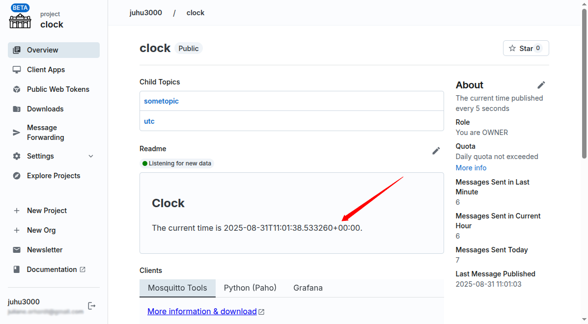 Live README