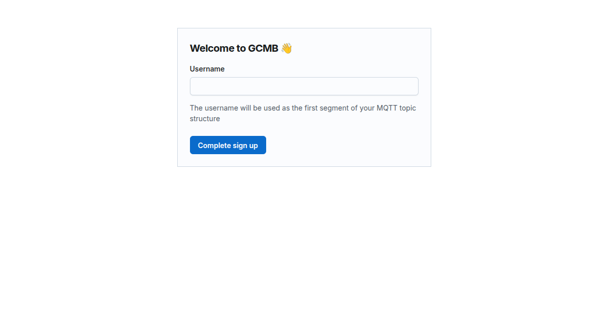 Username