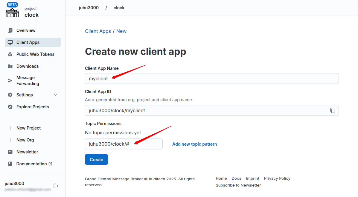Client App Properties